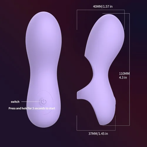 Vista 7 de Vibrador intenso de dedos para parejas, potente juguete de estimulación sexual para mujeres con sensación de pezón y clítoris, herramientas