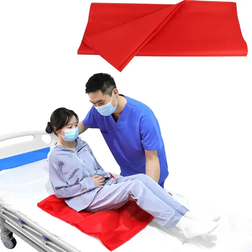 Vista 8 de YHK - Sábana deslizante tubular para traslado de pacientes, sábanas de deslizamiento para ayudar a mover a ancianos, deslizadores para autos, cama