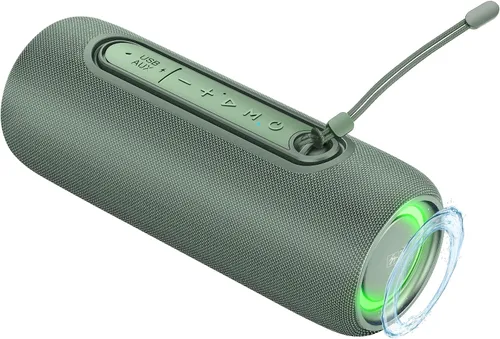 Vista 14 de Fisher Altavoces Bluetooth portátiles, altavoces con clip Bluetooth inalámbricos, altavoz impermeable IPX5, altavoz Bluetooth de potencia máxima