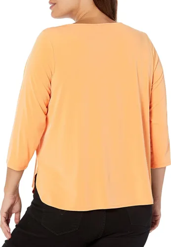 Vista 2 de Calvin Klein Manga larga de punto de manga 34 para mujer