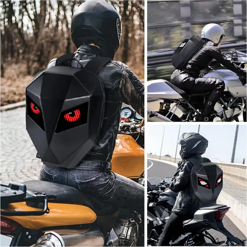 Vista 6 de Mochila para Motocicleta DABASHAN con Pantalla LED, (Backpack), Moda