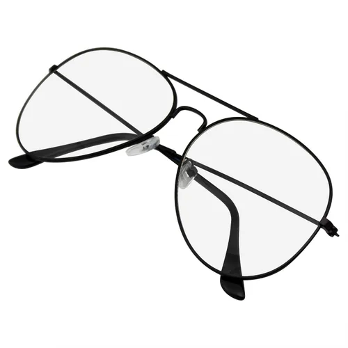 Vista 2 de Gafas de sol unisex de aviador para hombre y mujer, lentes de sol retro con bloqueo UV 100%