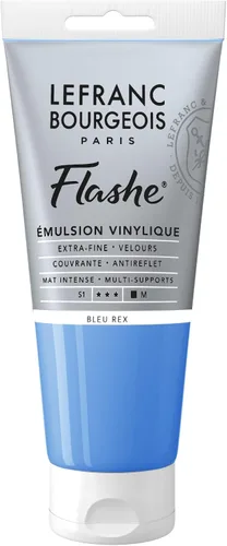 Vista 75 de Lefranc Bourgeois Flashe - Pintura de vinilo, tubo de 2.7 onzas líquidas, azul ceniza Extra-Fine Vinyl Emulsion Paint; Ultra-Matte, Highly Opaque