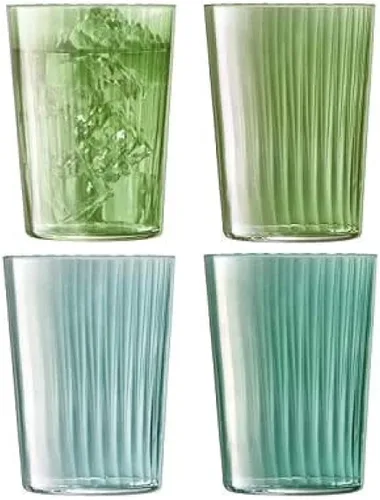 Vista 9 de Vasos de colores LSA International Ámbar