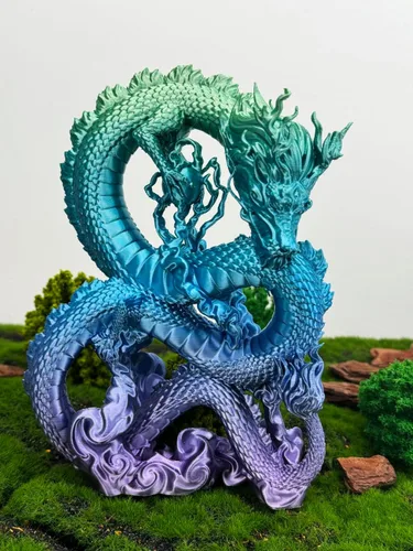 Vista 3 de Filamento de ácido poliláctico (PLA) para impresora 3D, de 1/16" (1.75 mm), EX31 arcoíris, 2.2 lbs (1 kg) para ender3 Anycubic