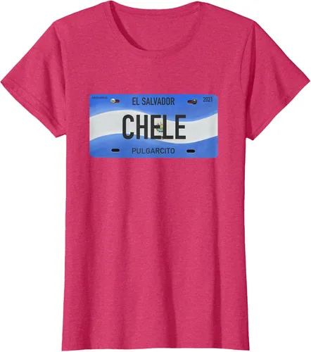 Vista 7 de Camiseta CHELE Diseño con Frases Típicas de El Salvador
