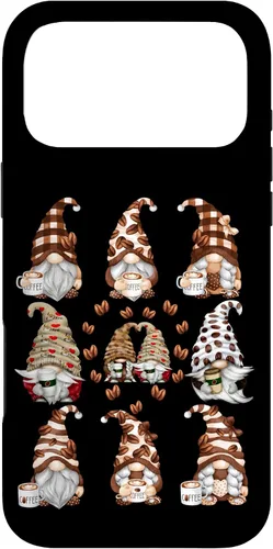 Vista 22 de Novelty Coffee Graphic For Women And Men Funny Gnome Case for iPhone 16