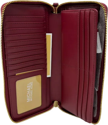 Vista 4 de Michael Kors Jet Set - Cartera de viaje grande continental de morera mulberry Bolso de hombro