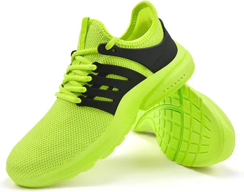 Vista 6 de tenis para hombre, antideslizantes, resistentes al deslizamiento, de punto.