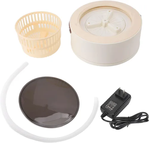 Vista 3 de Foldable Washing Machine, 8L Mini Washer Machine Portable Washing Machine with Rotating Dryer for Camping Travel Apartment Dormitory, Laundry Washer