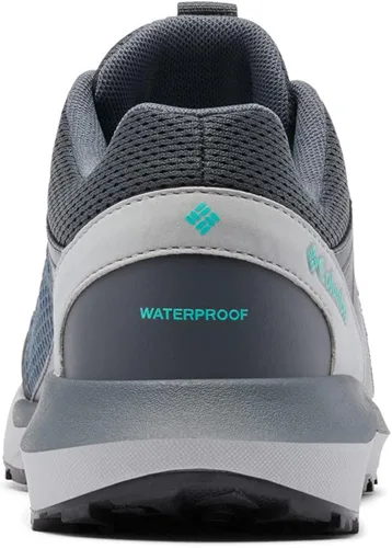Vista 9 de Columbia Trailstorm - Zapatos de senderismo impermeables para mujer, GrafitoDelfín