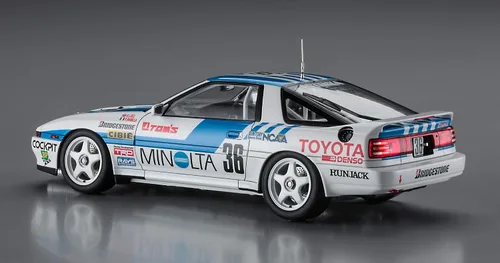 Vista 2 de Hasegawa 1/24 Minolta Supra Turbo A70 1988 InterTEC