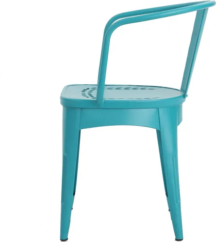 Vista 7 de Christopher Knight Home Lourdes Iron Bistro - Juego de 3 piezas, color verde azulado mate