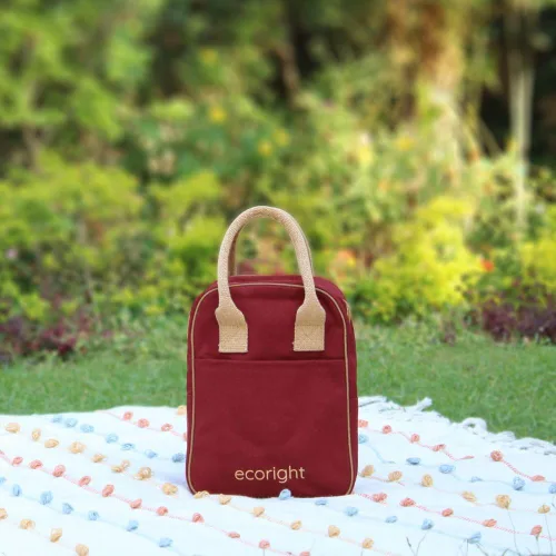 Vista 6 de Eco Right Lonchera aislada para mujer, lonchera de trabajo para hombres, adultos