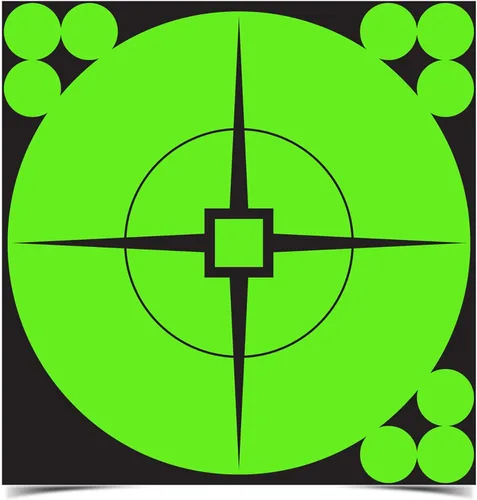 Vista 3 de Birchwood Casey Green Target Spots to Extend Shooting Target Usage