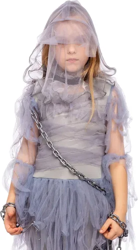 Vista 4 de Spooktacular Creations Disfraz de niña fantasma de belleza encantadora