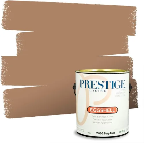 Vista 174 de PRESTIGE Pintura exterior e imprimación en uno, bronceado Aberdeen, plano, 1 galón
