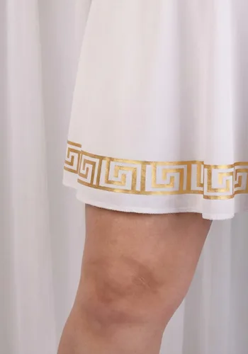 Vista 10 de Disfraz de Diosa Belleza Suave Talla Plus para Mujer Multicolor