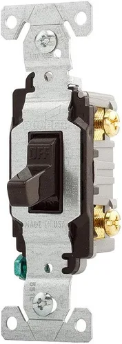 Vista 2 de Eaton CS220B - Interruptor de palanca de doble polo de 20 amperios, color marrón