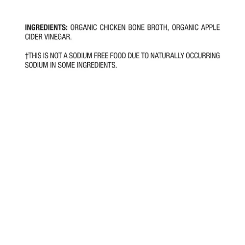 Vista 3 de Pacific Foods - Caldo orgánico de hueso de pollo sin sal, caja de 32 onzas (paquete de 12)