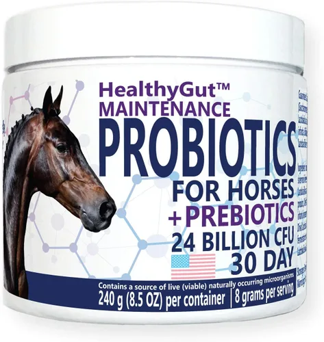 Vista 10 de HealthyGut - Kit de potro para caballos, suplemento dietético, fórmula totalmente natural (0.49 oz)