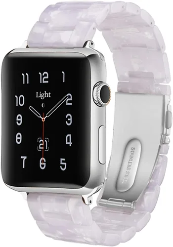 Vista 12 de Bandas para Apple Watch Light House - Correas de resina ligera de moda para iWatch para mujeres y hombres 38mm/40mm/41mm/42mm (Series 11 10)