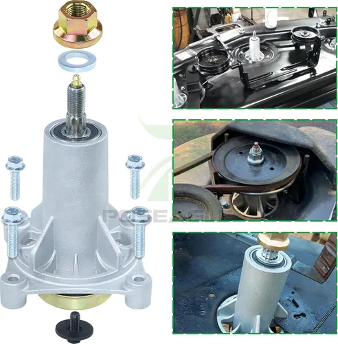 Vista 6 de Kit de montaje de husillo 587819701 previamente engrasado que reemplaza a Craftsman 187292 187281 192870 192872 Husqvarna 587125401 532187281
