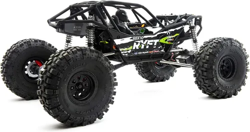 Vista 4 de Camión RC Axial 1/10 RBX10 Ryft 4WD Sin Escobillas Rock Bouncer RTR (Batería y Cargador No Incluidos), Negro, AXI03005T2