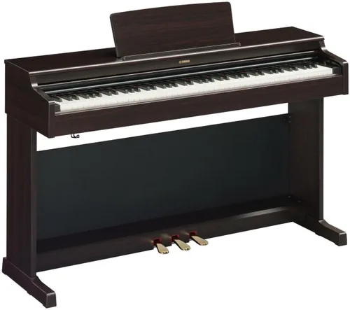 Vista 2 de Yamaha Arius YDP-165R - Piano digital para el hogar con banco, madera de palo rosa