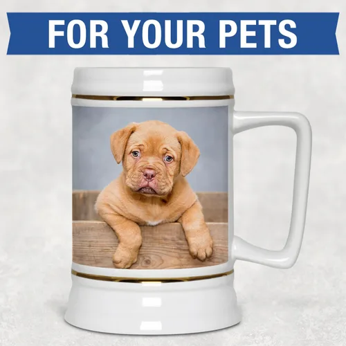 Vista 8 de Taza de cerveza personalizada, jarra de cerveza personalizada con texto en imagen, tazas personalizadas con nombre y logotipo, taza de cerámica