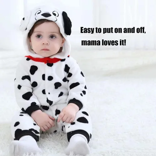 Vista 5 de Disfraces de animales para bebé, disfraz de Halloween para niños pequeños