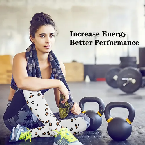 Vista 4 de FuelMeFoot Calcetines de compresión para hombres y mujeres de 20 a 30 mmHg-calcetines de apoyo graduados para fútbol, correr, enfermeras