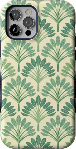 Vista 29 de Casely Funda para iPhone 12/12 Pro Funda de ondas metálicas negras y doradas con cobertura de 360 grados para tu teléfono, recortes precisos