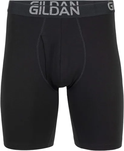 Vista 3 de Gildan - Calzoncillos tipo bóxer elásticos de algodón para hombre, paquete múltiple