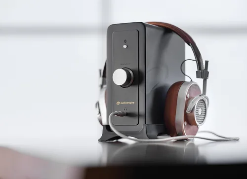 Vista 9 de Audioengine N22 - Amplificador estéreo de escritorio - Amplificador de potencia compacto para altavoces pasivos, audio de computadora y estéreo