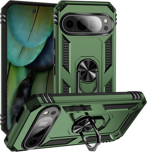 Vista 14 de Korecase Funda para Google Pixel 6 Pro de Servicio Pesado Resistente de Cuerpo Completo a Prueba de Arañazos a Prueba de Golpes Protección