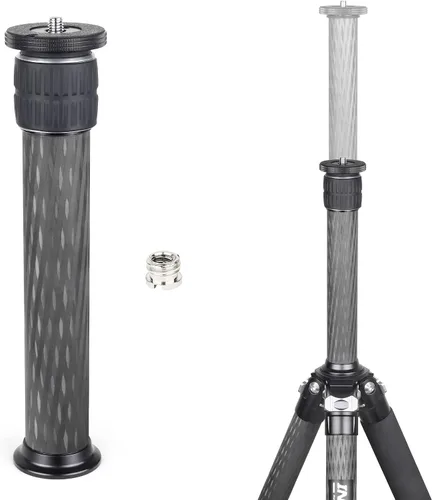 Vista 8 de INNOREL ER362C Universal 10 capas de fibra de carbono trípode centro columna extensión extensión poste extensor - dos secciones media columna