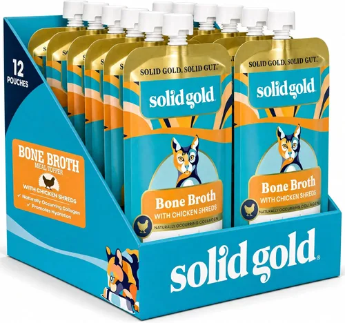 Vista 10 de Solid Gold NutrientBoost™ - Complementos para Comida de Gatos con Alto Contenido de Proteínas y Aderezo para Comidas & Golosinas Crujientes