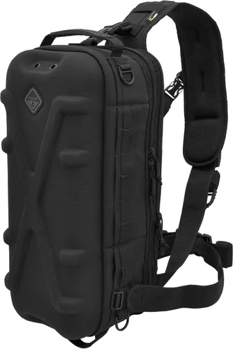 Vista 4 de HAZARD 4 Plan B - Bolso de hombro con carcasa rígida, Bolso táctico para cámara, Tejido modular militar