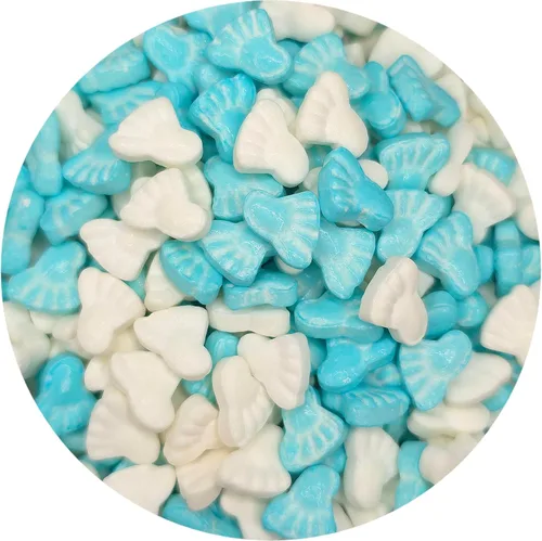 Vista 17 de NCS Gránulos comestibles de caramelo en forma de bigote jumbo – Decoración de cupcakes, pasteles y galletas, 7 onzas