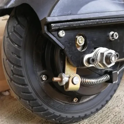 Vista 6 de PRO CAKEN 200x50 rueda de neumático sólido con ruedas de aleación de aluminio para scooter eléctrico, coche de equilibrio 8x2, rueda sólida a prueba