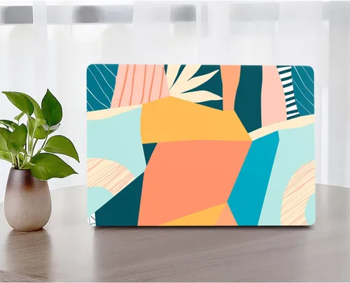 Vista 4 de Funda rígida compatible con MacBook Air de 15 pulgadas, modelo A2941, versión 2023, con pantalla M2 y retina líquida, carcasa protectora de plástico