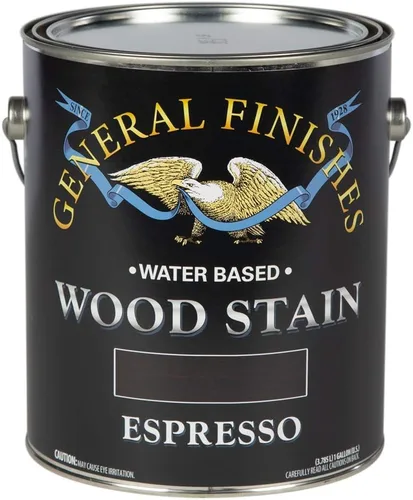 Vista 6 de General Finishes - Tinte para madera a base de agua, 1 cuarto de galón, cereza negra
