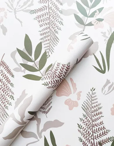 Vista 16 de Revestimiento de cajón con diseño floral rosa para despegar y pegar, papel tapiz autoadhesivo de vinilo extraíble, forro decorativo para cajones