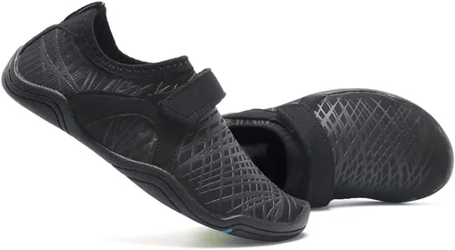 Vista 6 de Zapatos acuáticos para niños y niñas, suela ligera y cómoda, fácil de caminar, calzado acuático y deportivo antideslizante
