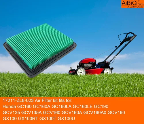 Vista 2 de Filtro de aire GCV160 para Honda 17211-ZL8-023 compatible con GCV190 GCV160A GCV160LA GCV135 GC135 GC160 GC190 GCV190LA Engine HRB216 HRB217