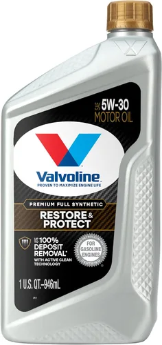Vista 76 de Valvoline SynPower Full aceite sintético para motor, 1 Cuarto de galón, Ambar