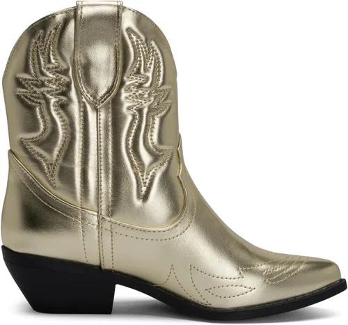 Vista 3 de STYLISH S BUCK - Botas vaqueras occidentales con tacón bajo y punta puntiaguda para mujer