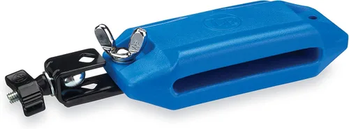 Vista 5 de Latin Percussion LP472 LP Mini Everything Rack and Latin Percussion Jam Block, alto, azul (LP1205)