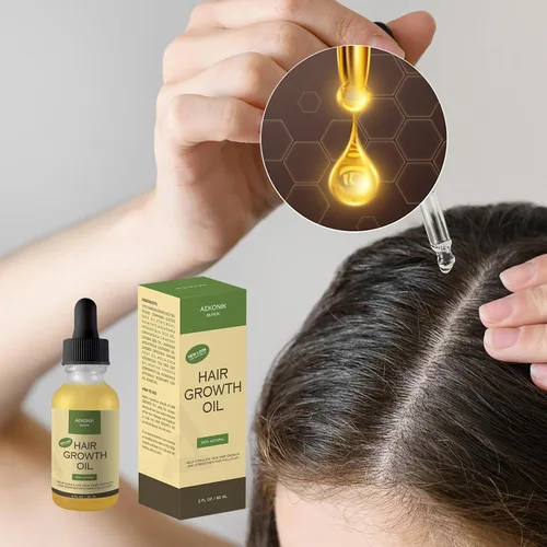 Vista 4 de Aceite orgánico para el crecimiento del cabello – Fortalecimiento de folículos y nutrición del cuero cabelludo – Tratamiento natural